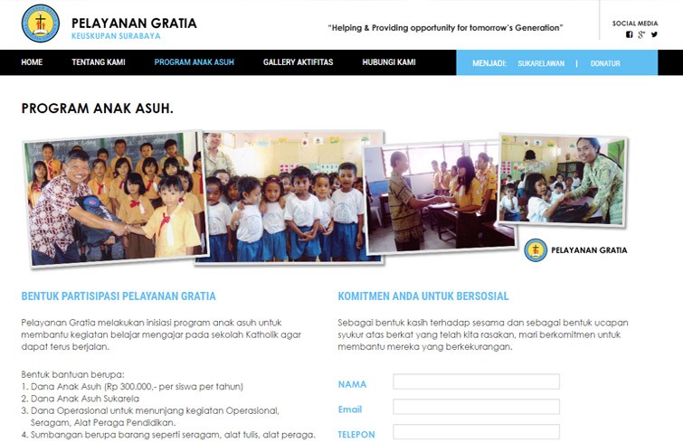 pelayanan-gratia-keuskupan-surabaya-website-design-jakarta-surabaya