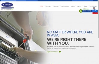 web-design-jakarta-for-carrier-ac-indonesia - Web design surabaya
