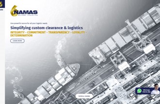 namas-logistic-tampil-secara-professional-melaui-web-mark-design-web-design-jakarta-web-design-surabaya - Web design surabaya