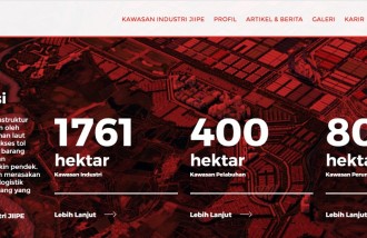 website-with-news-information-for-jiipe-industrial-estate-mark-design-web-design-jakarta-surabaya - Web design surabaya