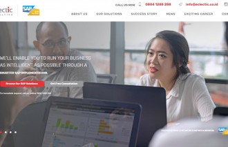 web-design-profile-photographer-jakarta-for-eclectic-consulting - Web design surabaya