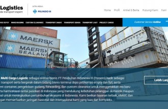 web-design-surabaya-for-pelindo-logistic - Web design surabaya