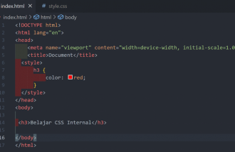 css-dan-html - Web design surabaya