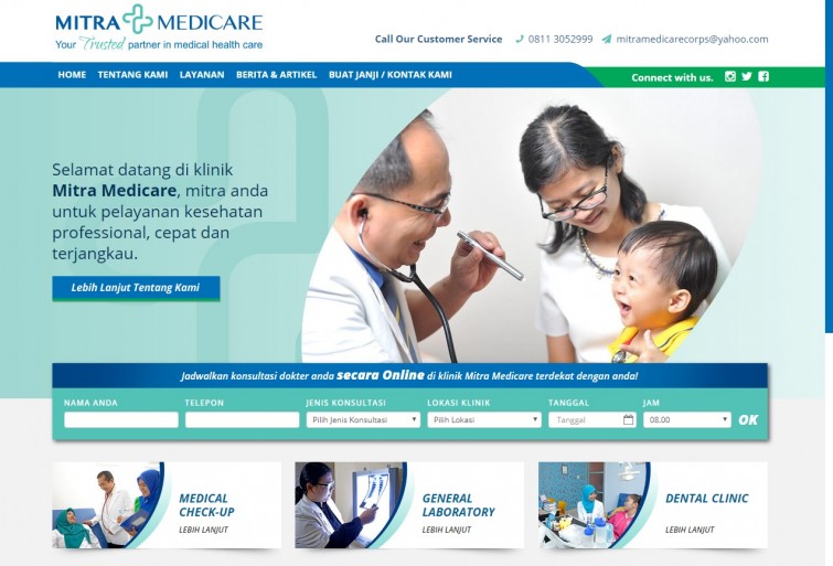 web-design-jakarta-for-mitra-medicare
