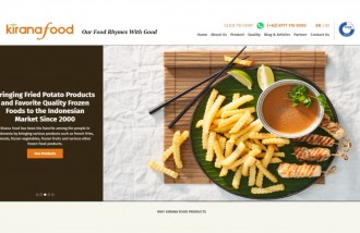 kirana-food-website-design-surabaya-jakarta - Web design surabaya