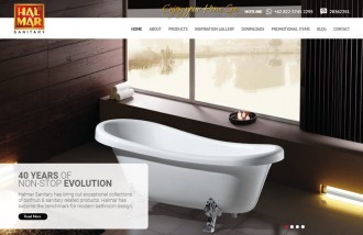 halmar-sanitary-jakarta-surabaya-website-design - Web design surabaya
