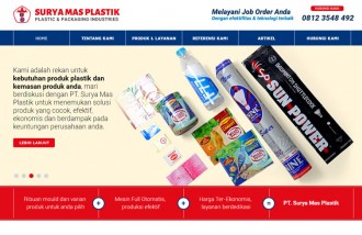 suryamas-plastik-website-design-jakarta-surabaya - Web design surabaya