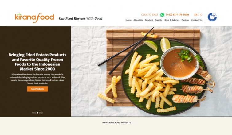 kirana-food-website-design-surabaya-jakarta