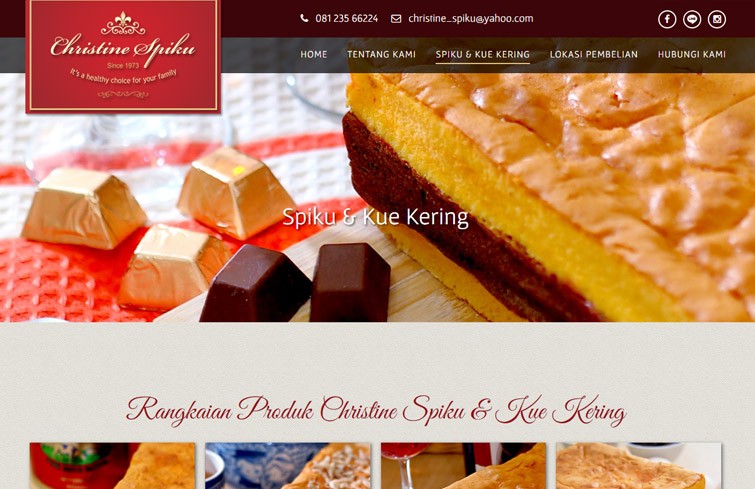 christine-spiku-surabaya-website-design-jakarta-surabaya